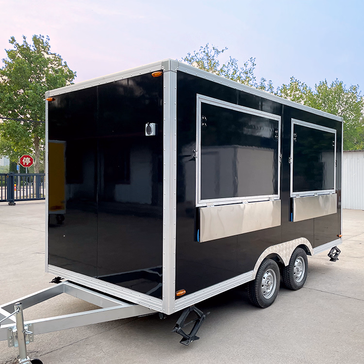 Vending ice cream food cart street trailer
